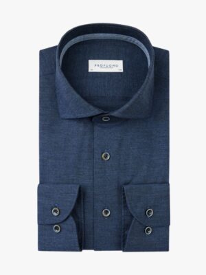 PROFUOMO Midden blauw shirt