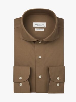 PROFUOMO Japanese knitted overhemd