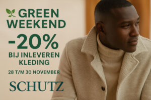 Schutz green weekend Trouwpak op maat kopen