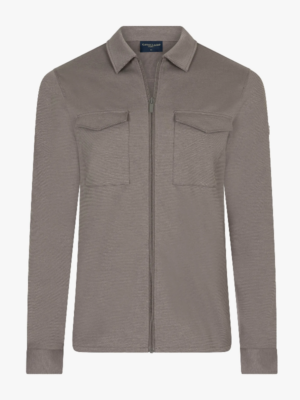CAVALLARO Taupe overshirt