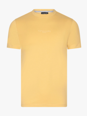 CAVALLARO Geel t-shirt