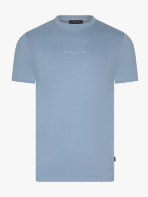 CAVALLARO Blauw t-shirt