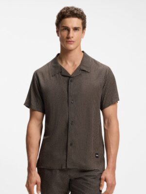 BOSS Korte mouw overhemd