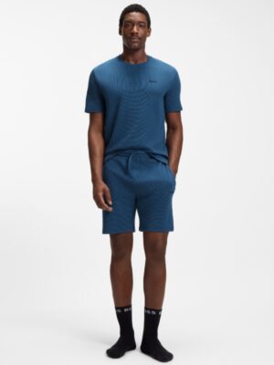 BOSS Blauwe korte broek