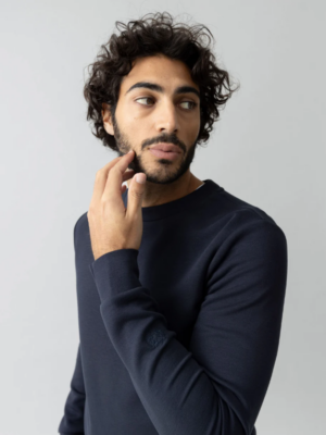 MOS MOSH Navi sweater