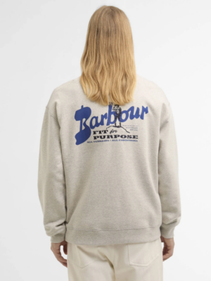 Barbour Grijze sweater