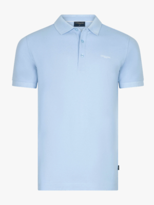 CAVALLARO Blauwe polo